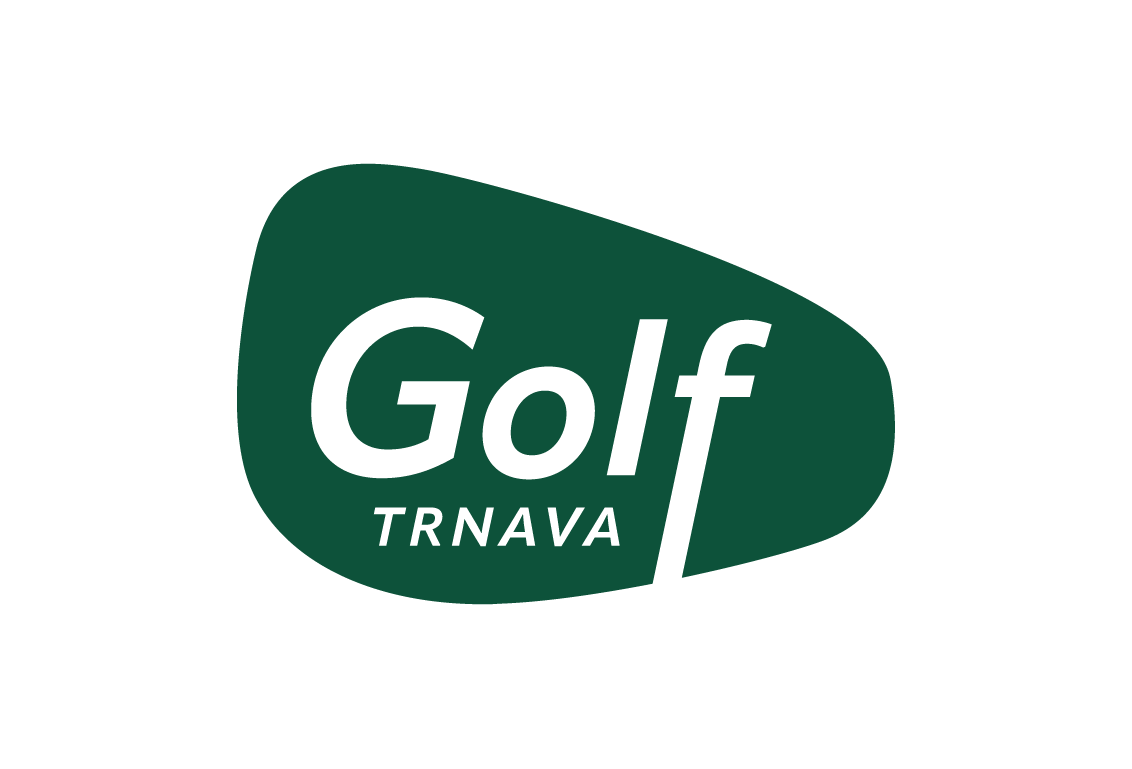 Logo Golf Trnava na zelenom pozadí